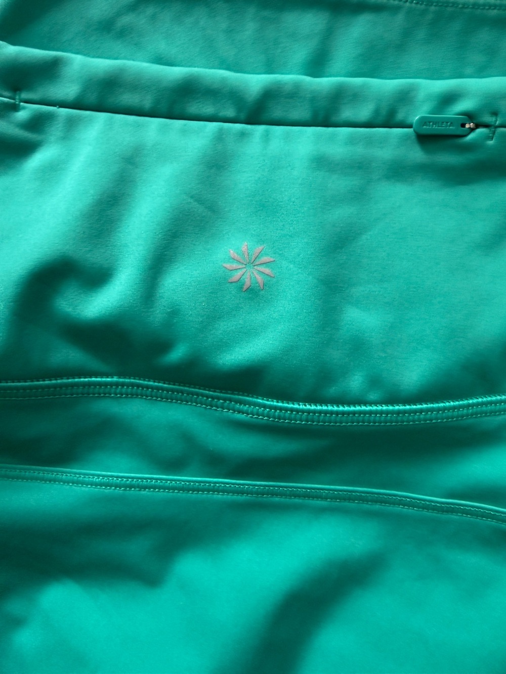 Athleta Ace Tennis Skirt/skort Active, skater, Teal colorway, sz M, euc - Picture 3 of 10